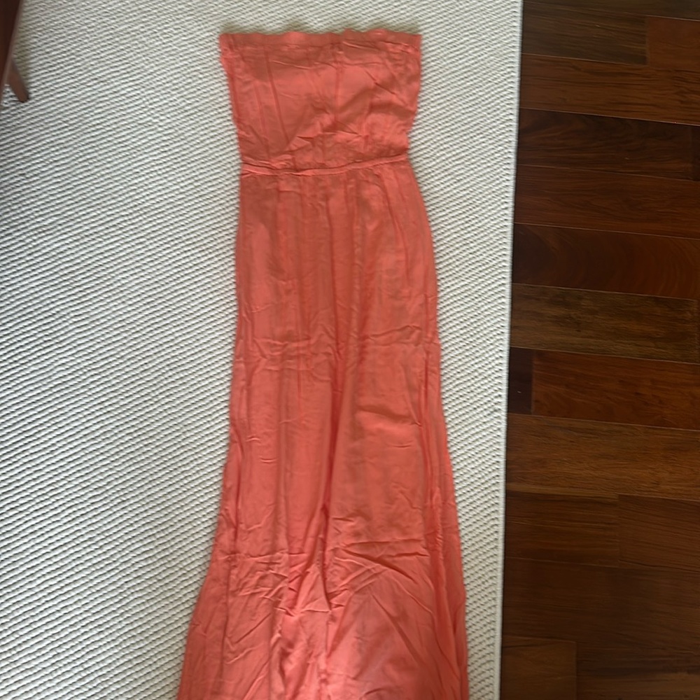Splendid Medium Peach Maxi Dress